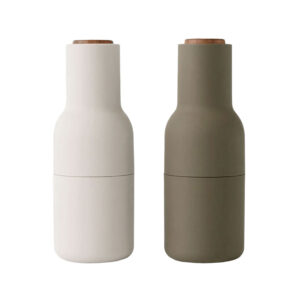 Bottle Grinder Set Ceramic Spice Mill 2 Pcs