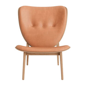 Elephant Chair, Natural / Vintage Leather Camel