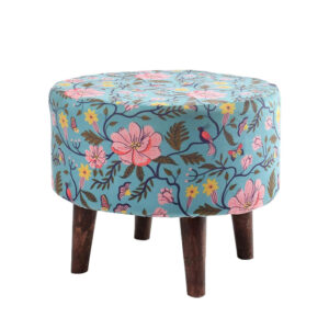 Umi Chindi Puffy Stool For Living Room
