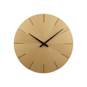 Natuhr Boom Oak Wood Radio Wall Clock